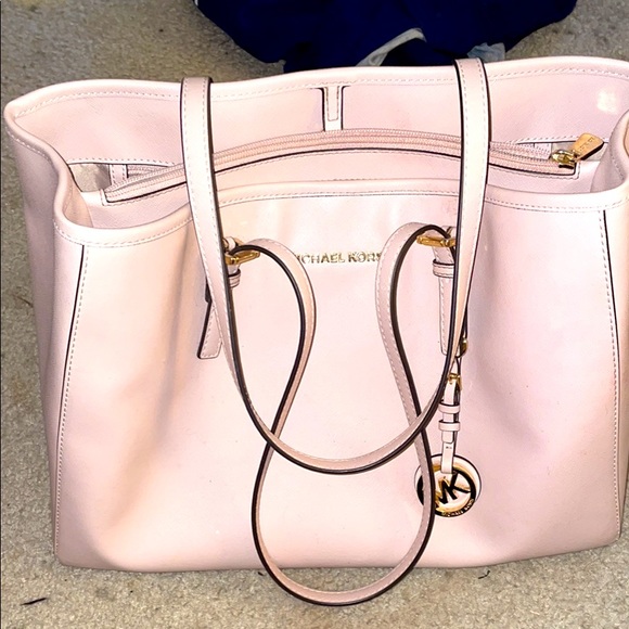 Michael Kors pink tote bag - Picture 1 of 3